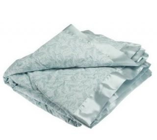 Northern Nights Florence Leaf 550FP Queen Egyptian Cotton Down Blanket —