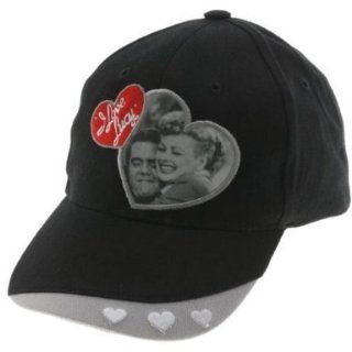 I Love Lucy   Smiles Adjustable Baseball Hat Cap  Sports Fan Baseball Caps  Sports & Outdoors