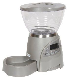 Petmate Infinity 5 lb Portion Control Automatic Dog Cat Feeder  Pet Self Feeders 