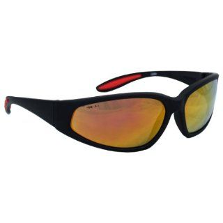 Jackson Safety 19858 Smith & Wesson Red Mirror Lens Special Safety Eyewear with Black Frame (12 Per Box) Safety Goggles