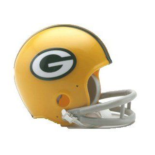 Green Bay Packers NFL 1961 79 2 Bar Throwback Replica Mini Helmet 