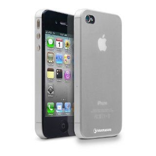 Premium iPhone 4S / 4 Marware Mambrane Clear / Frosty Polypropylene Case   * Includes a Free Generic White 3.5mm Stereo Headset and Screen Protector * Cell Phones & Accessories