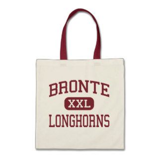 Bronte   Longhorns   High School   Bronte Texas Tote Bags