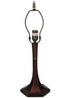 Meyda Lighting 18815 11.5" Hexagonal Trumpet Base   Table Lamps  