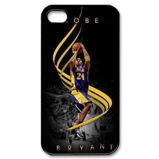 Alicefancy NBA Kobe Bryant Iphone 4 & 4s Cover Los Angeles Lakers Team For Personalized Design Iphone 4 & 4s Case YQC10414 Cell Phones & Accessories