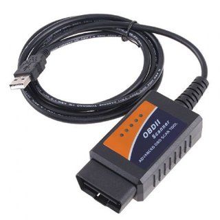 Wmicro ELM327 USB PC based OBD2 OBDII Car Auto Diagnostic Reader for Benz 2001/02/03 W203 C200K (ISO) BMW X5 2002 (ISO)  3,  5, X5, Z3, Z4, Z8, 740I, 740L, 750IL, (ISO1941) Automotive