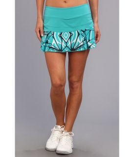 Nike Printed Pleated Woven Skirt Turbo Green/Matte Silver