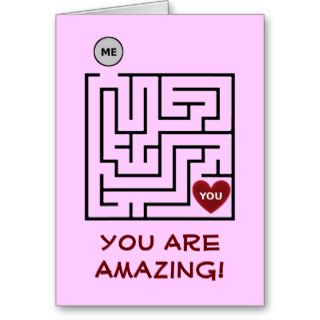 You Are A Mazing Valentines Card