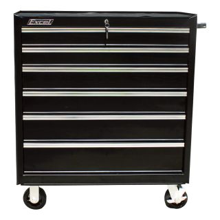 Excel 36in. Steel Tool Cabinet — Bottom Roller, Model# TB2608-X  Tool Chests