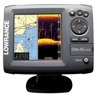 Lowrance Elite 5 DSI Fishfinder/Chartplotter Combo 80490