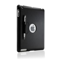 Slim fit iPad Dual Layer PU Leather Smart Cover with Stylus Holder iPad Accessories