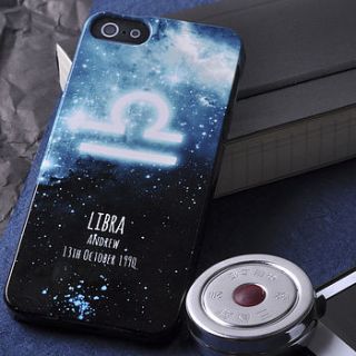personalised star signs smartphone case by giant sparrows