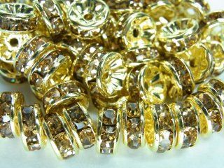 Rondell flat gold frame [champagne] [10mm] about 100 pieces (japan import) Toys & Games