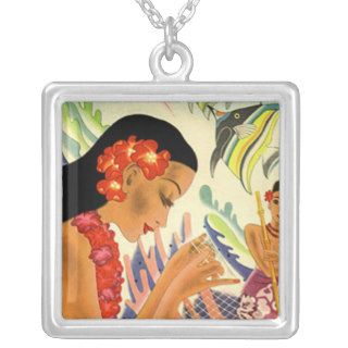 Hawaiian Girl Custom Jewelry