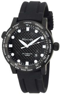Montrek Men's M32.1232.R321 World Time PVD Automatic Watch Watches