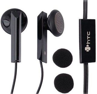 HTC HS G335 3.5mm Stereo Headset with Remote   Non Retail Packaging   Black Cell Phones & Accessories