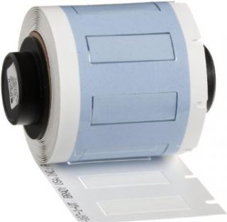 Brady PSPT 187 1 WT TLS 2200 And TLS PC Link PermaSleeve 0.335" Height, 1.015" Width, B 342 Heat Shrink Polyolefin White Color Wire Marker Sleeves (100 Per Roll)