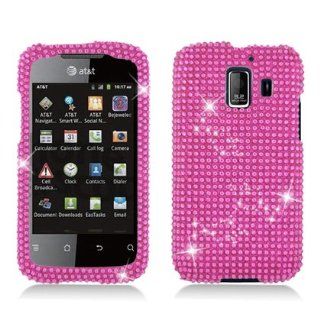 Aimo Wireless HWU8665PCDI003 Bling Brilliance Premium Grade Diamond Case for Huawei Fusion 2 U8665   Retail Packaging   Hot Pink Cell Phones & Accessories