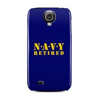 Navy Retired Design Clip on Hard Case Cover for Samsung Galaxy S4 GT i9500 SGH i337 Cell Phone Cell Phones & Accessories