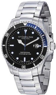 Stuhrling Original Men's 326B.331151 Aquadiver Regatta Elite Swiss Quartz Diver Date Watch Stuhrling Watches