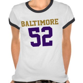 Personalized BALTIMORE Inspired Sports Tee 1