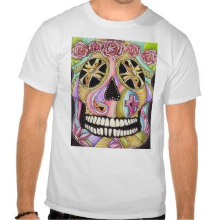 Dia De Los Muertos Skull T Shirt