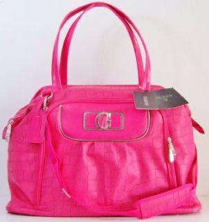 Guess Adena Pink X large Tote Weekender Bag Carry All on Travel Luggage Shoulder Handbags Clothing