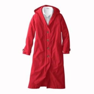 Shawl Collar Raincoat Deep Red Small Petite Outerwear