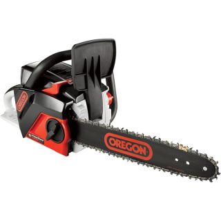 OREGON PowerNow 40V Max* Cordless Electric Chain Saw — 14in. Bar, 2.4Ah B400E 40V MAX* Lithium Ion Battery, Model# CS250E  Cordless Chain Saws