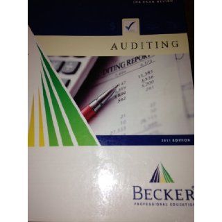 Auditing, 2011 Edition (Becker Professional Education, CPA Exam Review Instructor Version) CPA, MBA, JD Timothy F. Gearty Books