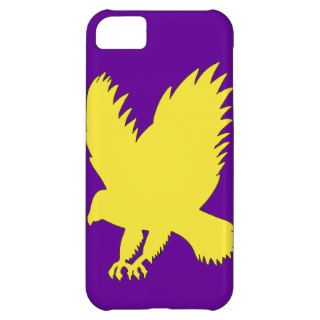 purple/gold falcon iPhone 5C case