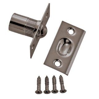 National N336 438 Ball Catch 1 Inch By 2 1/8 Inch Pewter   Cabinet And Furniture Door Catches  