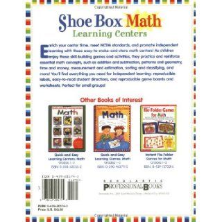Shoe Box Math Learning Centers Forty Easy to Make, Fun to Use Centers with Instant Reproducibles and Activities That Help Kids Practice Important Math Skills  Independently, Grades 1 3 (9780439205740) Jacqueline Clarke Books