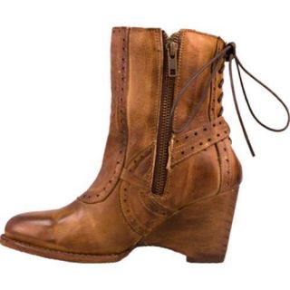 Women's Bed Stu Annabelle Tan Rustic Leather Bed Stu Boots