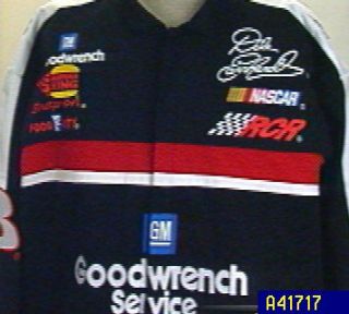 Dale Earnhardt GM Goodwrench Uniform Twill Racing Jacket —