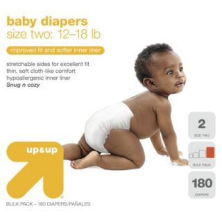 up&up™ Baby Diapers   Bulk Pack (Select Size)