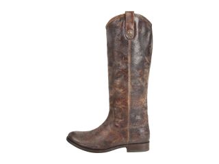 Frye Melissa Button Chocolate (Vintage Leather)
