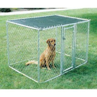 MidWest K 9 Chain Link Dog Kennel 6ftX4ftX4ft  Pet Kennels 