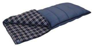 Cedar Ridge 4921602 Cobalt Springs Sleeping Bag, Plus 25 Degrees  Flannel Sleeping Bag  Sports & Outdoors