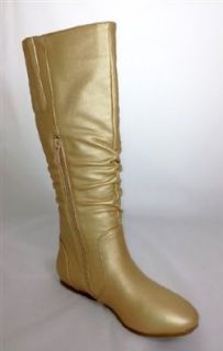 Sidekick Gold Boots, Women's 11M Shoes