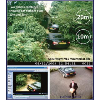 SecureSight 3-in-1 Digital Security Camera Light, Model# VL1  Security Camera Lights