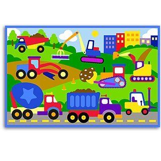 Olive Kids Under Construction Bedding Coordinating Placemat   Place Mats