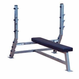 Body Solid SFB349G ProClub Line Olympic Flat Bench  Olympic Weight Benches  Sports & Outdoors