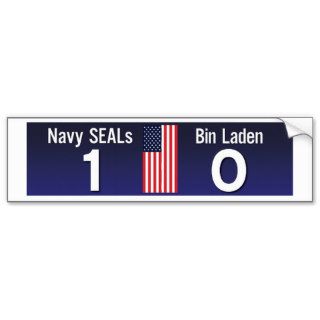 Navy Seals 1 Bin Laden 0 Bumper Sticker