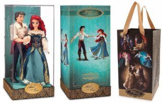 Ariel and Eric Doll Set Disney Fairytale Designer Collection  The Little Mermaid Limited Edition 6000 Toys & Games