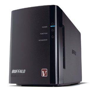 BUFFALO LinkStation Pro Duo 2 Bay 4 TB (2 x 2 TB) RAID High Performance Network Attached Storage (NAS)   LS WV4.0TL/R1 Electronics
