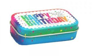 Happy Birthday Mints, 24 tins  Butter Mints Candy  Grocery & Gourmet Food