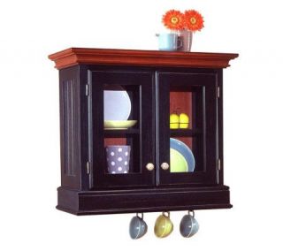 Betty Crocker Wall Hutch w/Mug Rack by Home Styles —