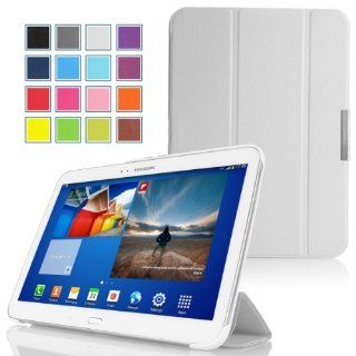 MoKo Ultra Slim Lightweight Smart shell Stand Case for Samsung Galaxy Tab 3 7.0 inch SM T2100 / SM T2110 Android Tablet, WHITE Computers & Accessories