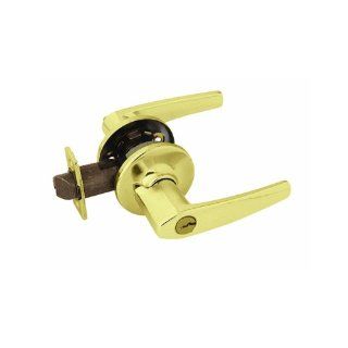 KWIKSET CORPORATION 94050 351 DELTA ENTRY LOCK   Polished brass (US3)   Door Levers  